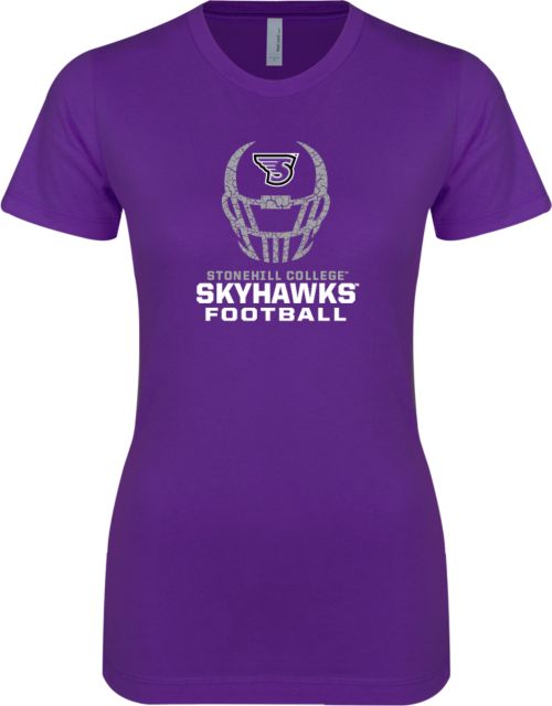 Stonehill Next Level Ladies SoftStyle Junior Fitted Tee Football Helmet Design - ONLINE ONLY