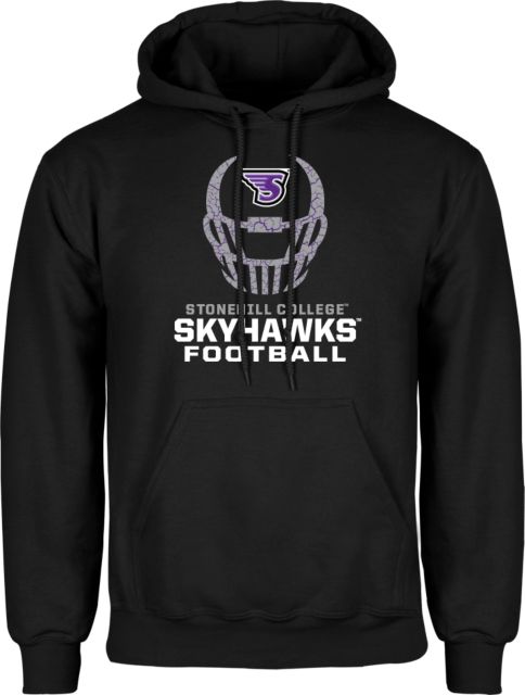 Stonehill Fleece Hoodie Football Helmet Design - ONLINE ONLY