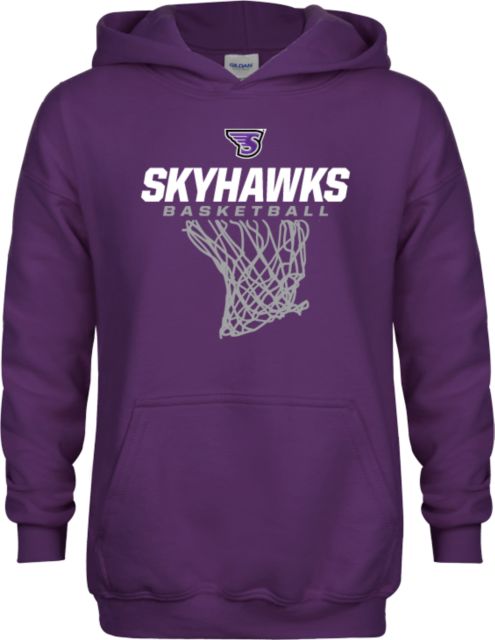 Stonehill Youth Fleece Hoodie Basketball Net Design - ONLINE ONLY