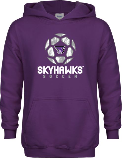 Stonehill Youth Fleece Hoodie Distressed Soccer Ball Design - ONLINE ONLY