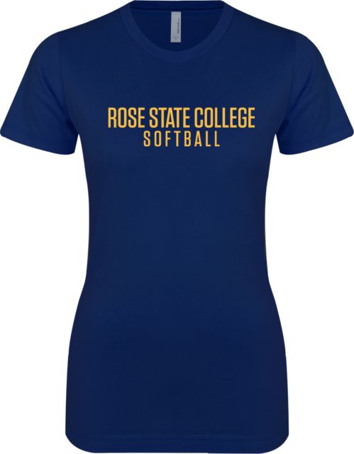 Rose State Next Level Ladies SoftStyle Junior Fitted Tee Softball - ONLINE ONLY