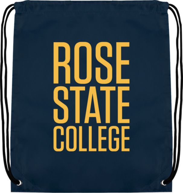 Rose State Camo Drawstring Backpack Primary Mark - ONLINE ONLY