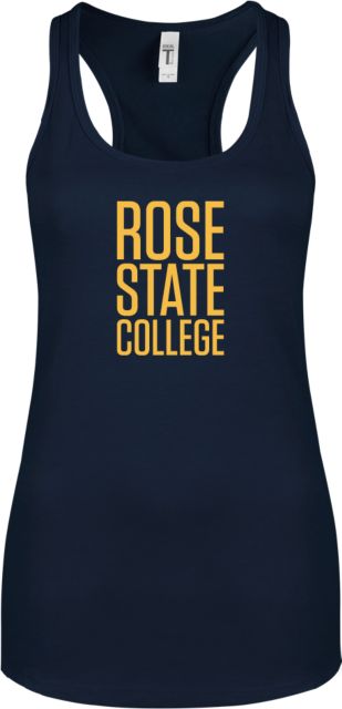 Rose State Next Level Ladies Ideal Racerback Tank Primary Mark - ONLINE ONLY