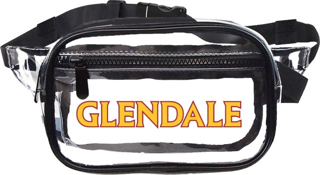 Glendale CC Clear Fanny Pack Glendale Wordmark - ONLINE ONLY