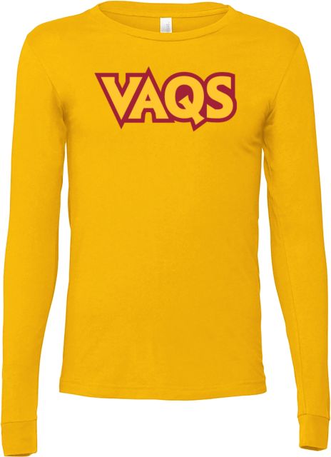 Glendale CC Bella + Canvas Jersey Cotton Long Sleeve T Shirt VAQS Wordmark - ONLINE ONLY