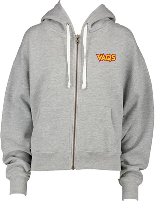 Glendale CC ENZA Womens Boxy Full Zip Hood VAQS Wordmark - ONLINE ONLY