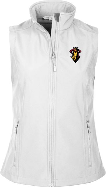Glendale CC Womens Core Softshell Vest GCC Mascot Bust - ONLINE ONLY
