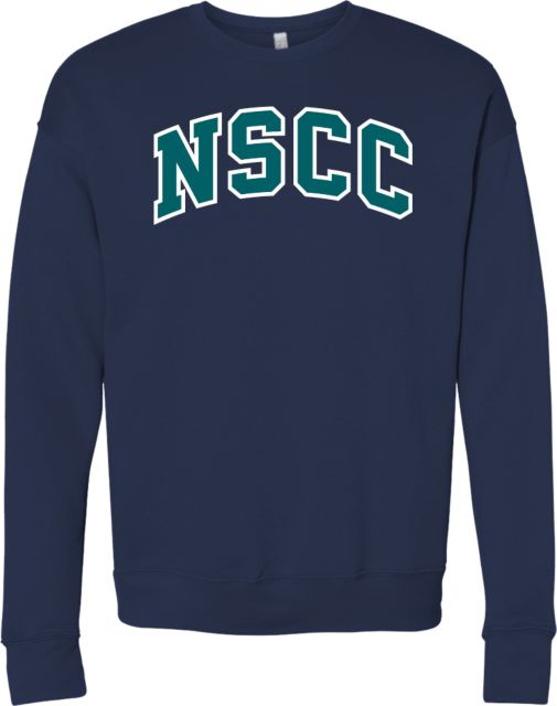Nashville State Bella + Canvas Fleece Crew Nashville State CC NSCC Arch - ONLINE ONLY