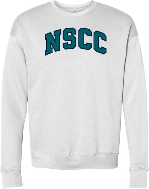 Nashville State Bella + Canvas Fleece Crew Nashville State CC NSCC Arch - ONLINE ONLY
