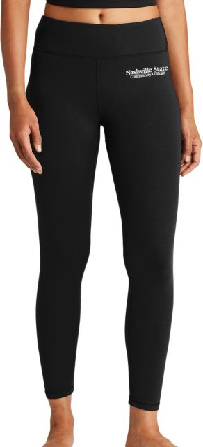 Nashville State Womens Performance Legging Nashville State CC Wordmark - ONLINE ONLY