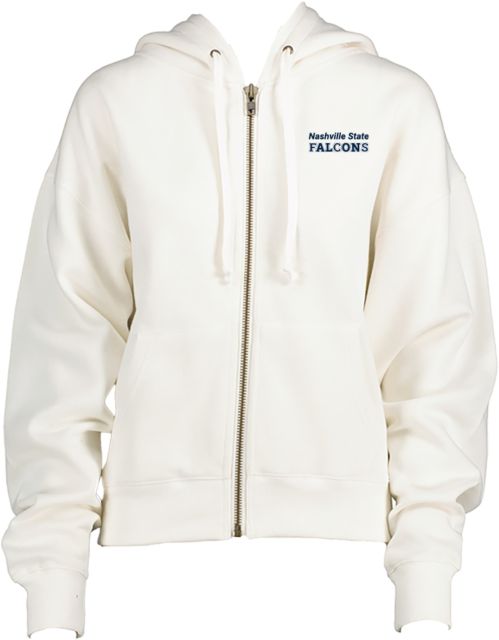 Nashville State ENZA Womens Boxy Full Zip Hood Nashville State CC Falcons - ONLINE ONLY