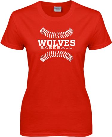Newberry Ladies T Shirt Baseball Design - ONLINE ONLY