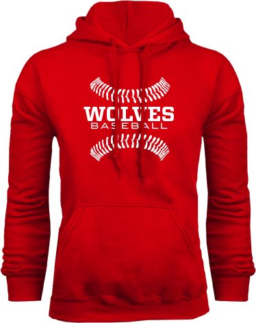Newberry Fleece Hoodie Baseball Design - ONLINE ONLY