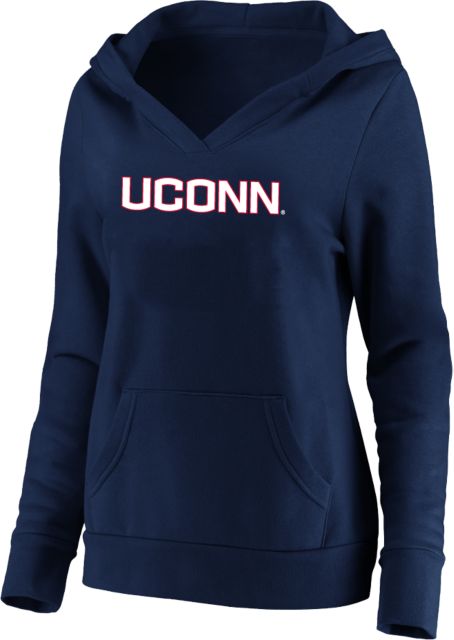 UConn Womens Plus Hoodie UConn Primary Wordmark - ONLINE ONLY