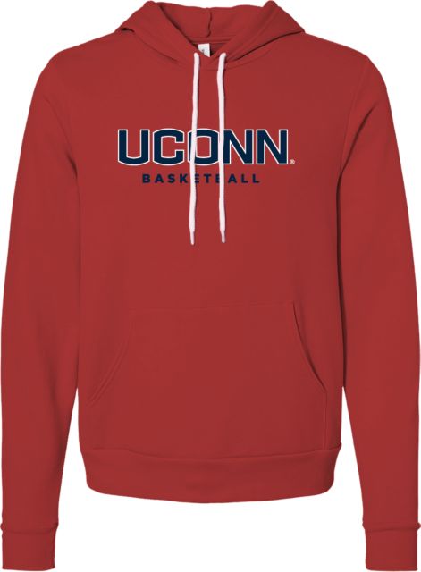 UConn Bella Canvas Fleece Hood UConn Basketball