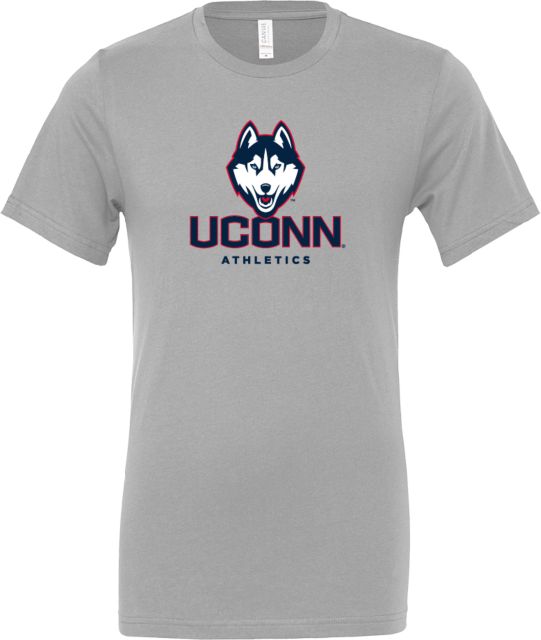 UConn Bella + Canvas Jersey Cotton T Shirt UConn Huskies Athletics