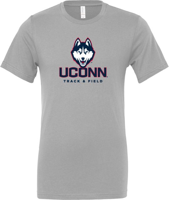 UConn Bella + Canvas Jersey Cotton T Shirt UConn Huskies  Track and Field