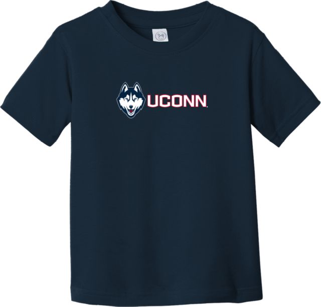 UConn Toddler T Shirt Husky UConn Lockup Flat