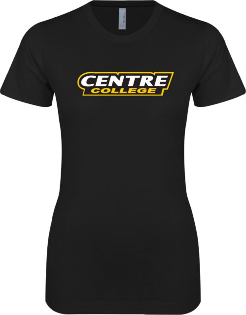 Centre Next Level Womens Boyfriend Tee Centre College School Mark - ONLINE ONLY