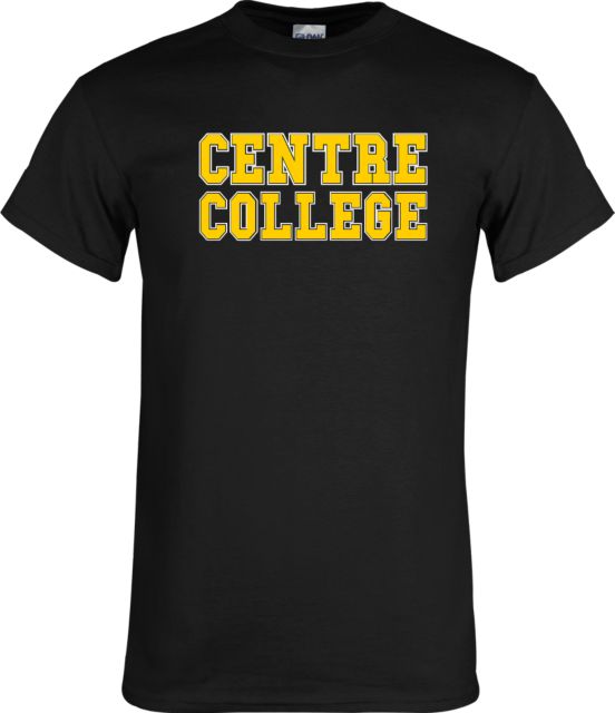 Centre T Shirt Centre College Stacked - ONLINE ONLY