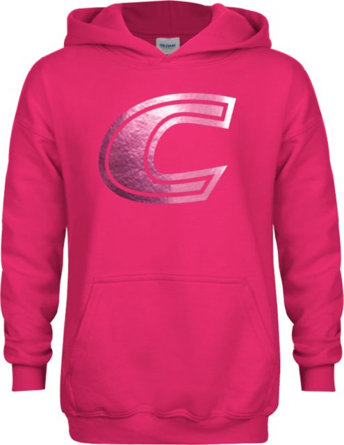 Centre Youth Fleece Hoodie C Primary Mark Foil - ONLINE ONLY