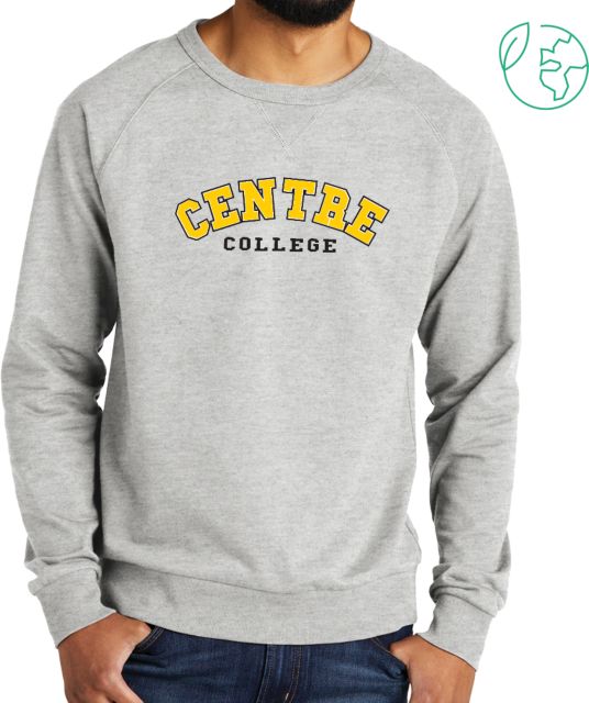 Centre Allmade Organic French Terry Crewneck Sweatshirt Centre College Arched Over - ONLINE ONLY