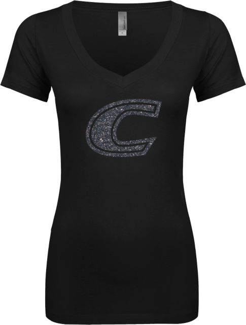 Centre Next Level Womens Ideal V Tee F Soft Glitter - ONLINE ONLY