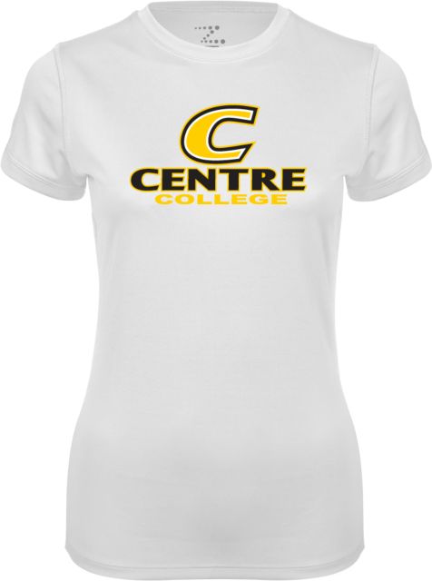 Centre Womens Performance Short Sleeve Tee C Centre College - ONLINE ONLY