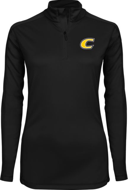 Centre Syntrel Womens Interlock 1/4 Zip C Primary Mark - ONLINE ONLY