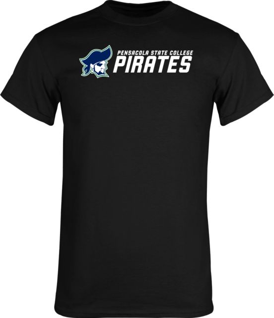 Pensacola State T Shirt Pensacola State College Pirates Primary Mark - ONLINE ONLY
