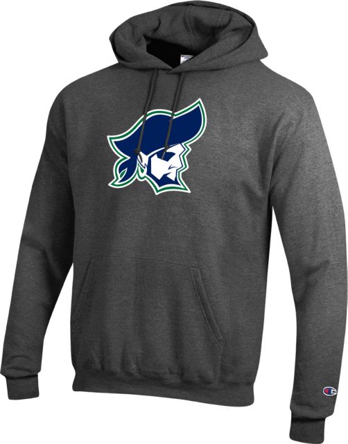 Pensacola State Champion Granite Heather Fleece Hoodie Pirate Mascot - ONLINE ONLY