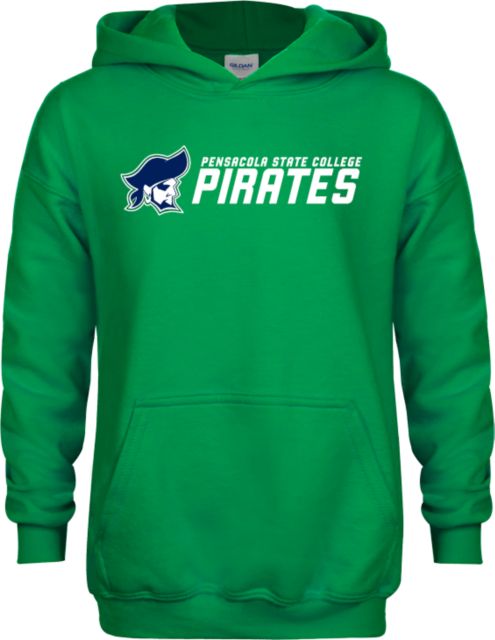 Pensacola State Youth Fleece Hoodie Pensacola State College Pirates Primary Mark - ONLINE ONLY