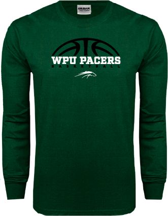 William Peace Long Sleeve T Shirt Basketball Half Ball Design - ONLINE ONLY