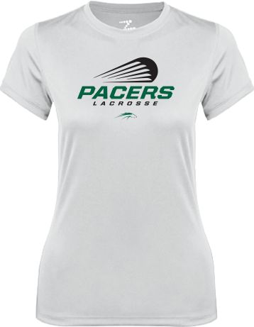 William Peace Ladies Syntrel Performance Tee Pacers Lacrosse Stacked - ONLINE ONLY