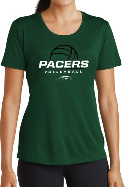 William Peace Ladies Performance Tee Pacers Volleyball Stacked - ONLINE ONLY