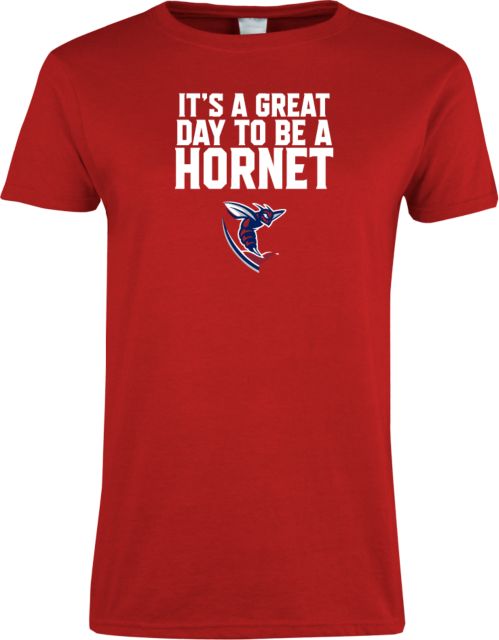 Shenandoah Ladies T Shirt Its a Great Day to be a Hornet - ONLINE ONLY