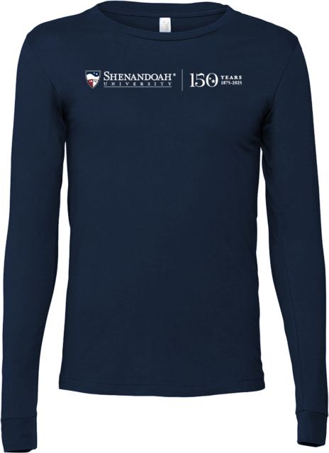 Shenandoah Bella + Canvas Jersey Cotton Long Sleeve T Shirt Shenandoah - 150 years - ONLINE ONLY