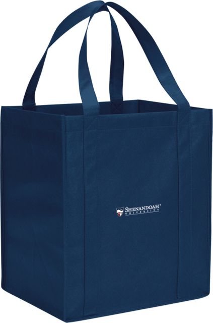 Shenandoah Non Woven Grocery Tote Primary University Mark- ONLINE ONLY