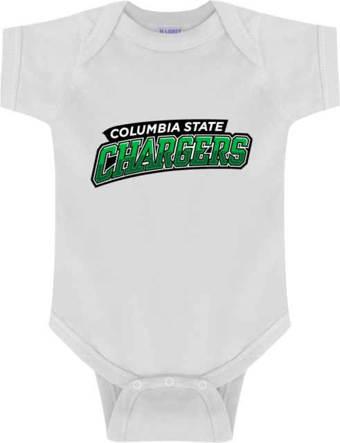 Columbia State CC Infant Bodysuit Columbia State Chargers Athletics Wordmark - ONLINE ONLY