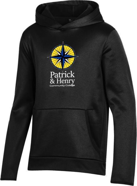 Patrick Henry Youth Under Armour Fleece Hoodie Patrick and Henry Stacked -  ONLINE ONLY