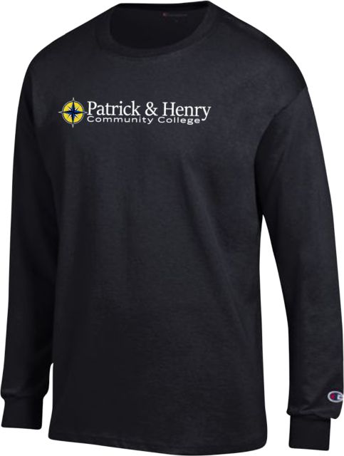 Patrick Henry Champion Long Sleeve T Shirt Patrick and Henry Flat Mark -  ONLINE ONLY