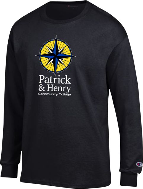 Patrick Henry Champion Long Sleeve T Shirt Patrick and Henry Stacked -  ONLINE ONLY
