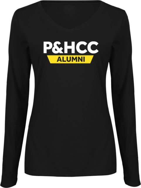 Patrick Henry Womens Long Sleeve V Neck Tee PHCC Alumni -  ONLINE ONLY