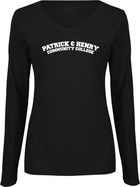 Patrick Henry Womens Long Sleeve V Neck Tee Patrick and Henry Arched -  ONLINE ONLY