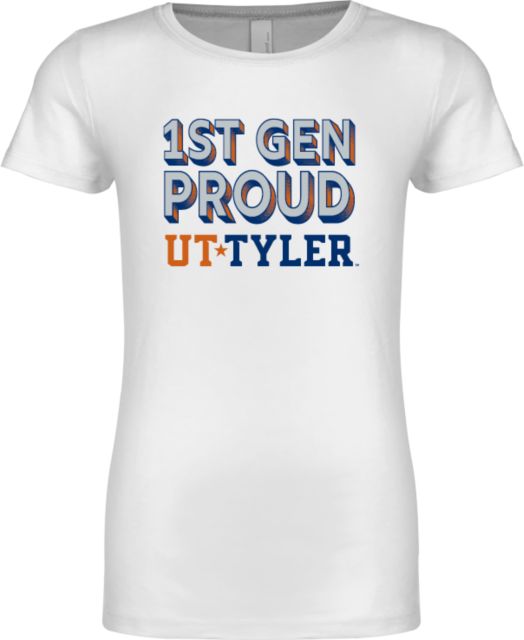 UT Tyler Next Level Girls Fashion Fit T Shirt 1st Gen Proud - ONLINE ONLY
