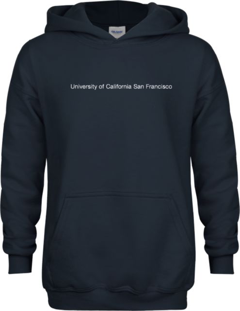 UCSF Youth Fleece Hoodie University of California San Francisco Flat