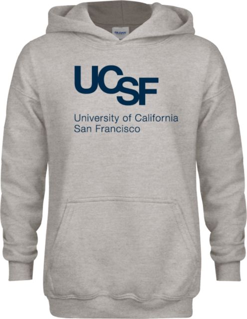 UCSF Youth Fleece Hood UCSF University of California San Francisco