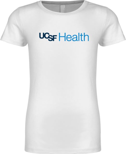 UCSF Next Level Girls Fashion Fit T Shirt UCSF Health