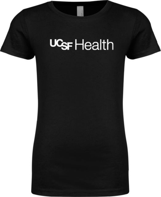 UCSF Next Level Girls Fashion Fit T Shirt UCSF Health