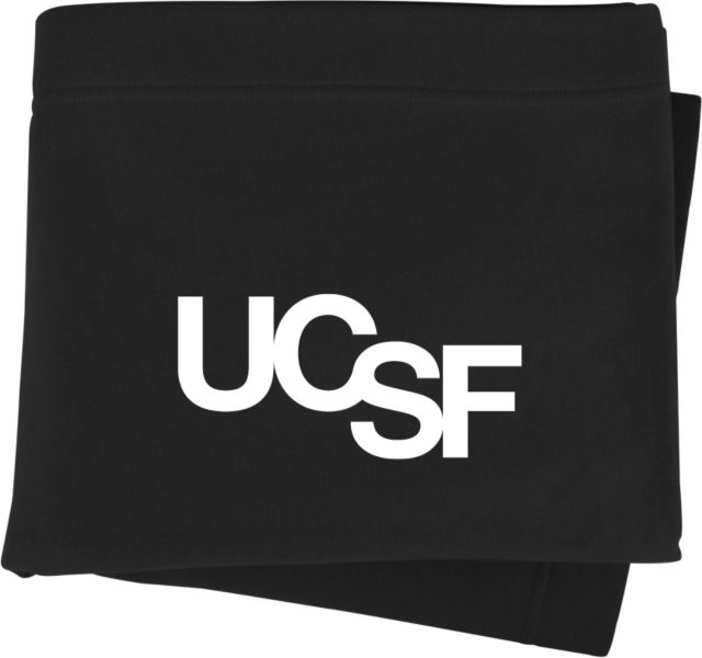 UCSF Sweatshirt Blanket UCSF